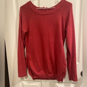 Medium Maurices dark pink sweater.